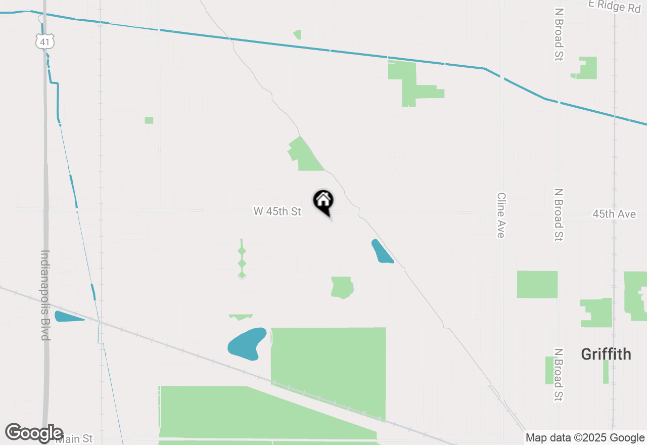Map of 935 W Glen Park Ave #306, Griffith, IN 46319