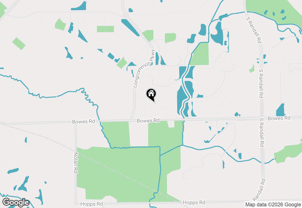 Map of 848 Voyage Way, Elgin, IL 60124