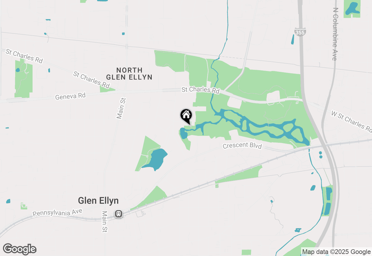 Map of 767 Chidester Avenue, Glen Ellyn, IL 60137