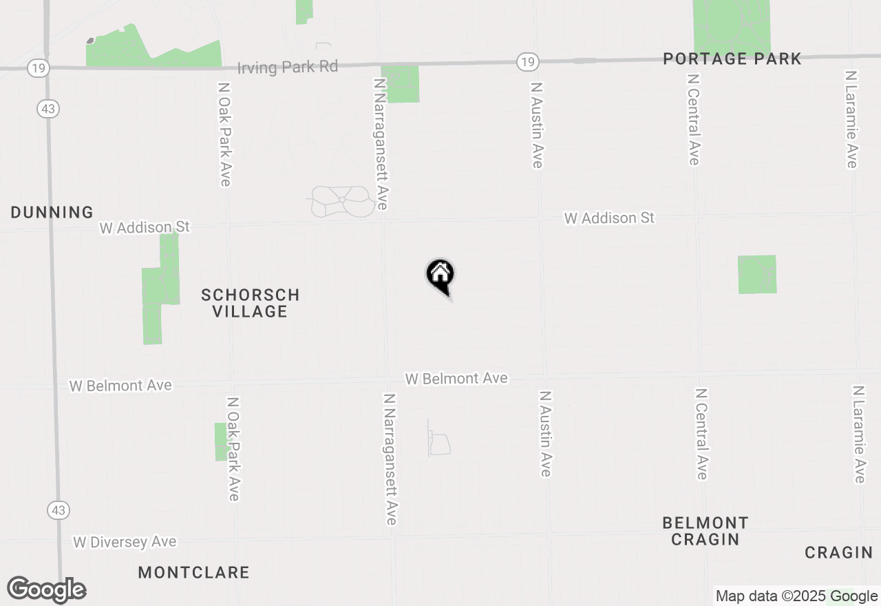 Map of 6239 W Roscoe Street, Chicago, IL 60634