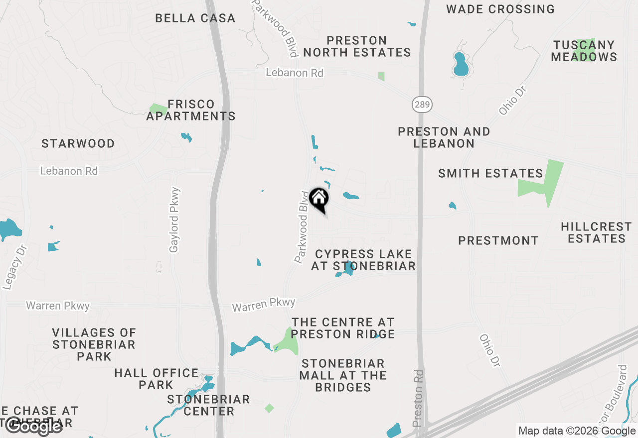 Map of 4236 Kearsage Drive, Frisco, TX 75034