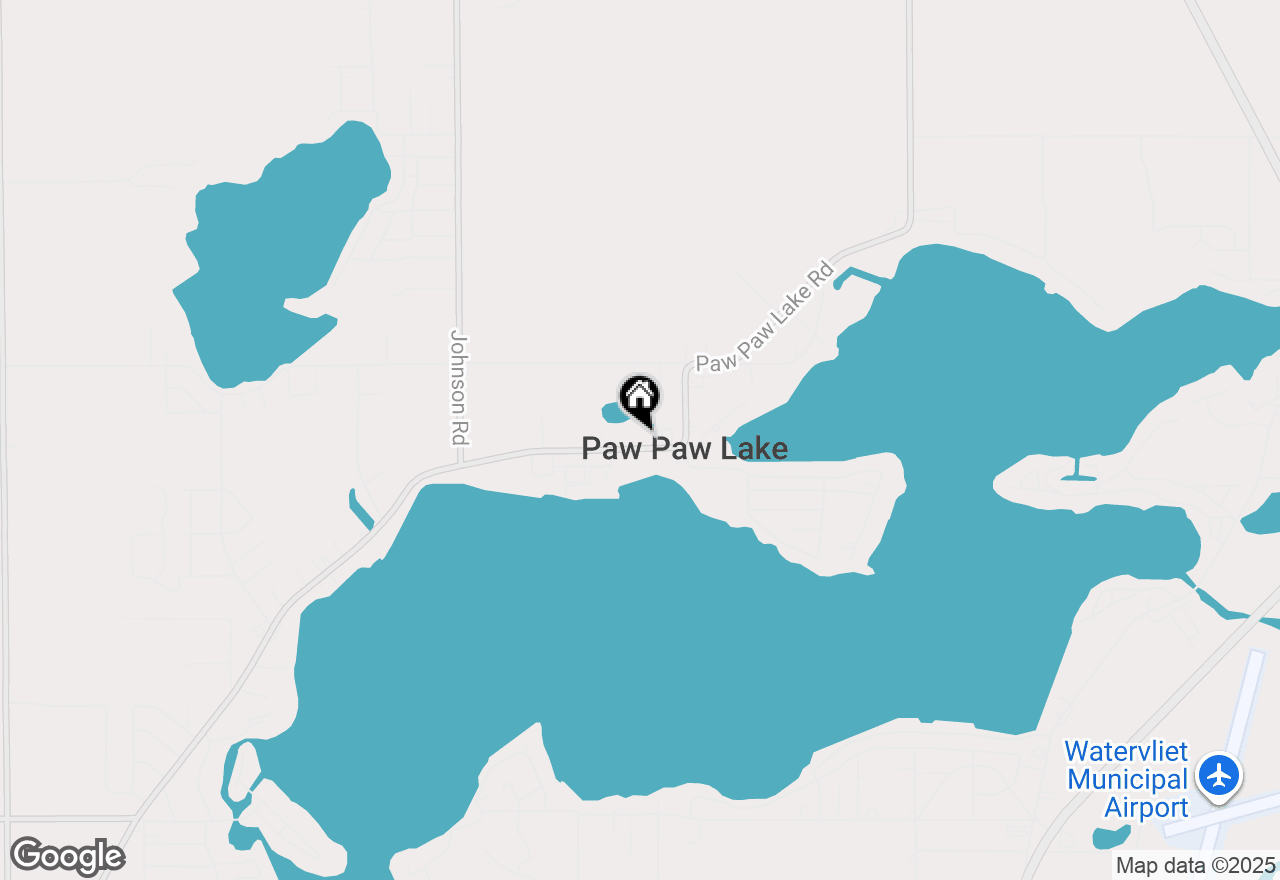 Map of 5586 Paw Paw Lake Road, Coloma, MI 49038