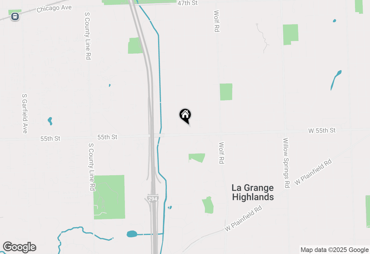 Map of 5424 Woodland Avenue, Western Springs, IL 60558