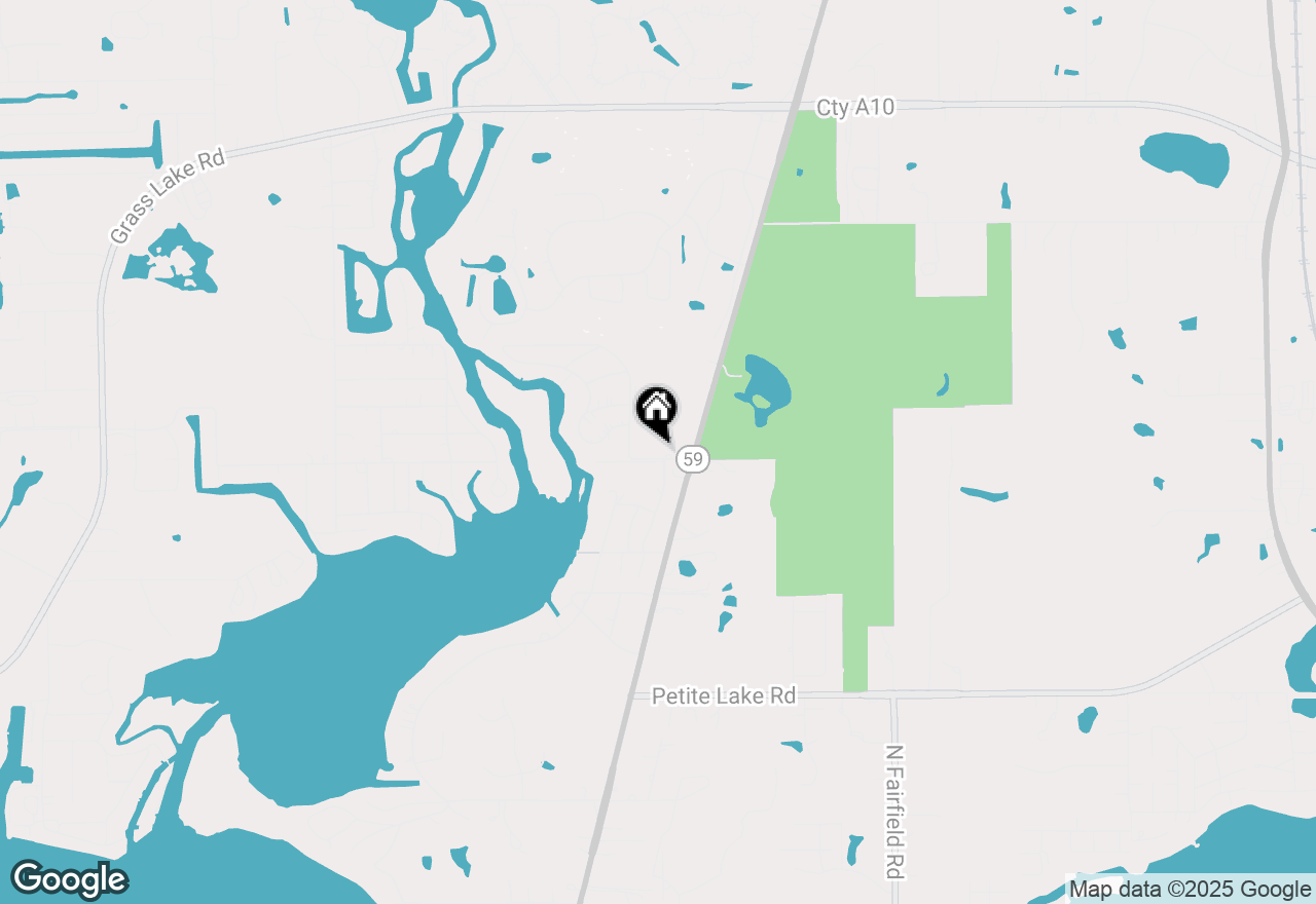 Map of 24748 W Highwoods Drive, Lake Villa, IL 60046