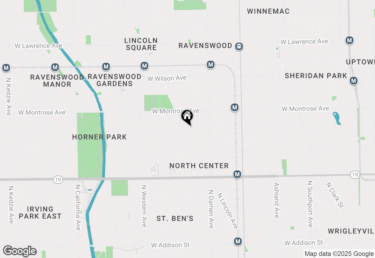 Map of 4265 N Lincoln Avenue #2, Chicago, IL 60618