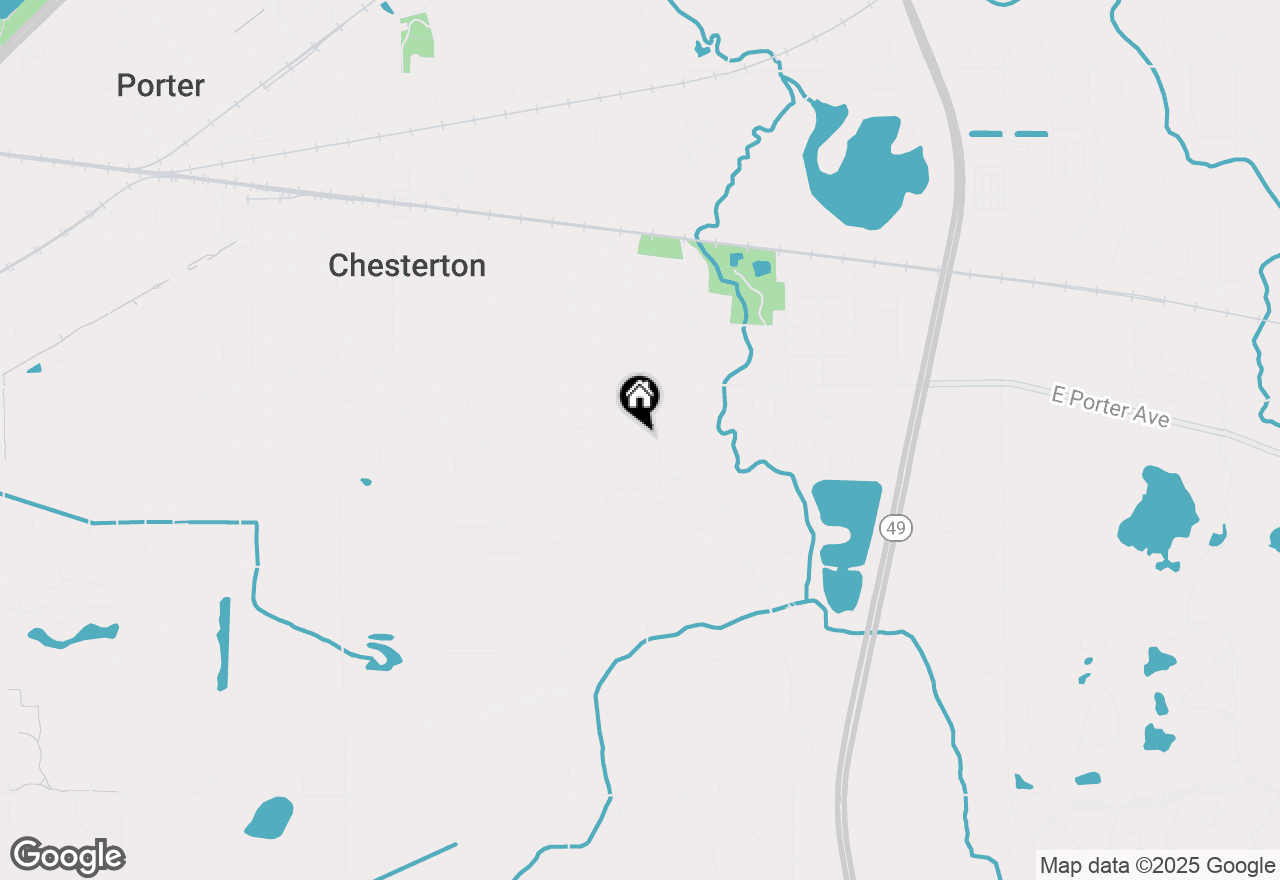 Map of 669 S 2nd Street, Chesterton, IN 46304