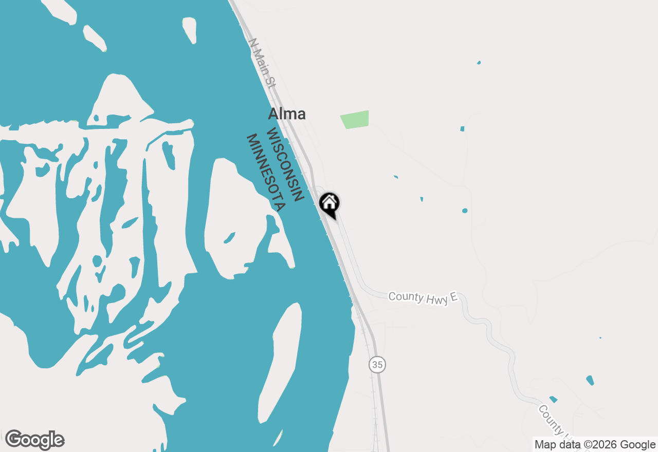 Map of 603 S Main St, Alma, WI 54610