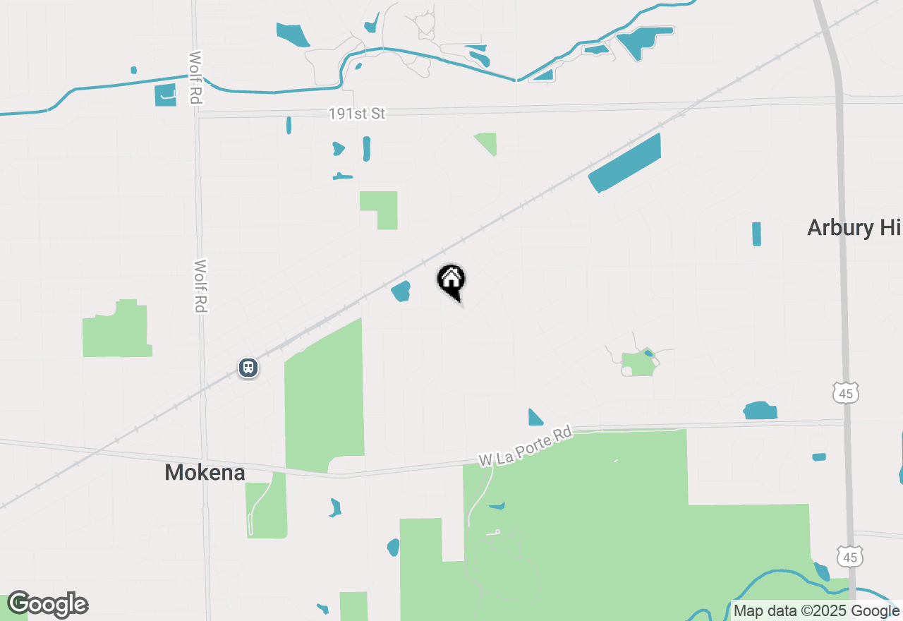 Map of 10517 Oconnell Avenue, Mokena, IL 60448