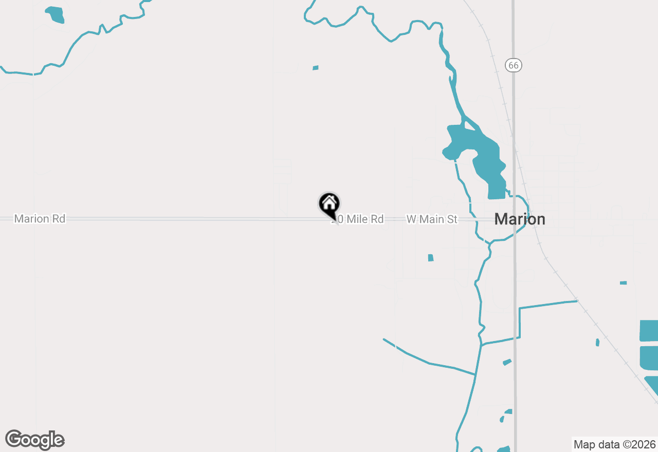 Map of 3777 20 Mile Road, Marion, MI 49665
