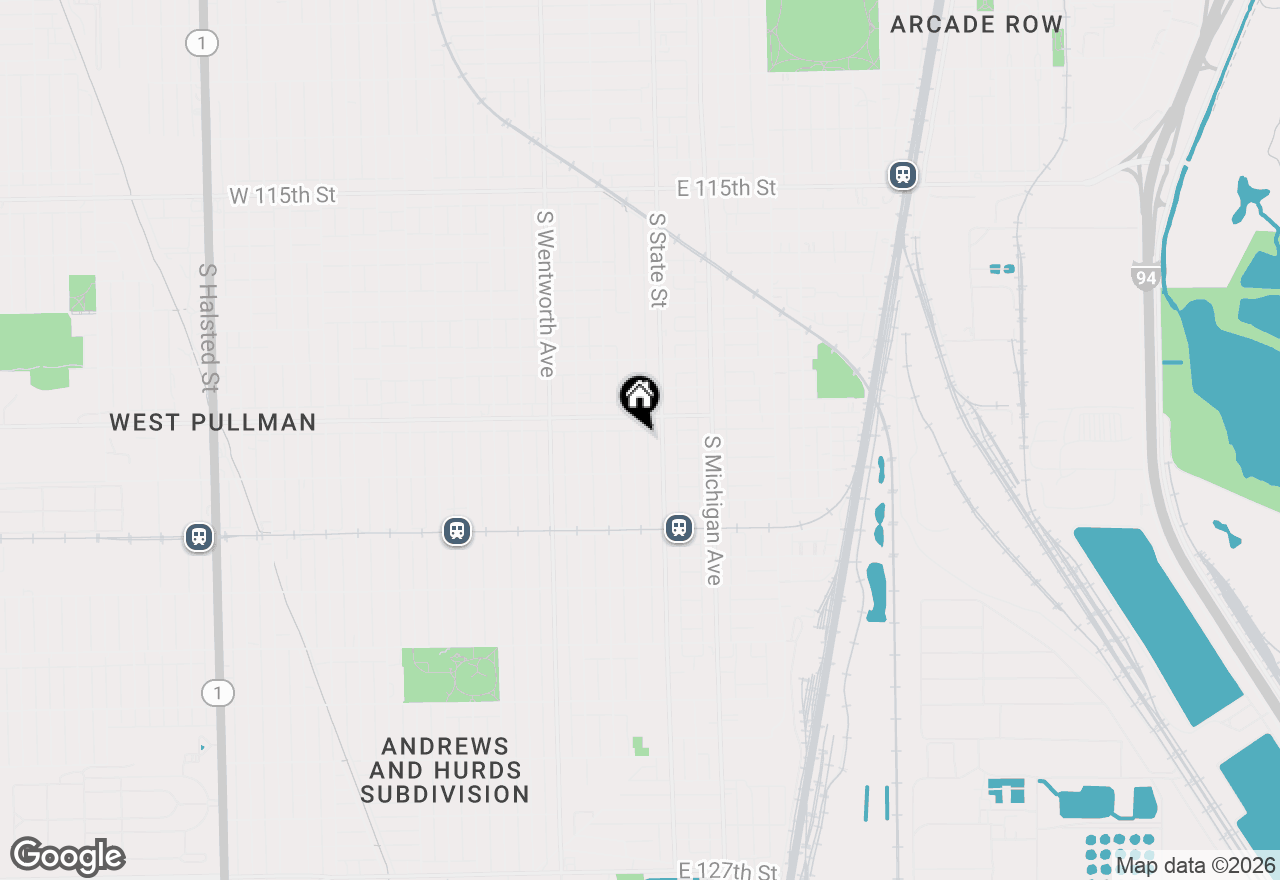 Map of 11925 S Lafayette Avenue, Chicago, IL 60628