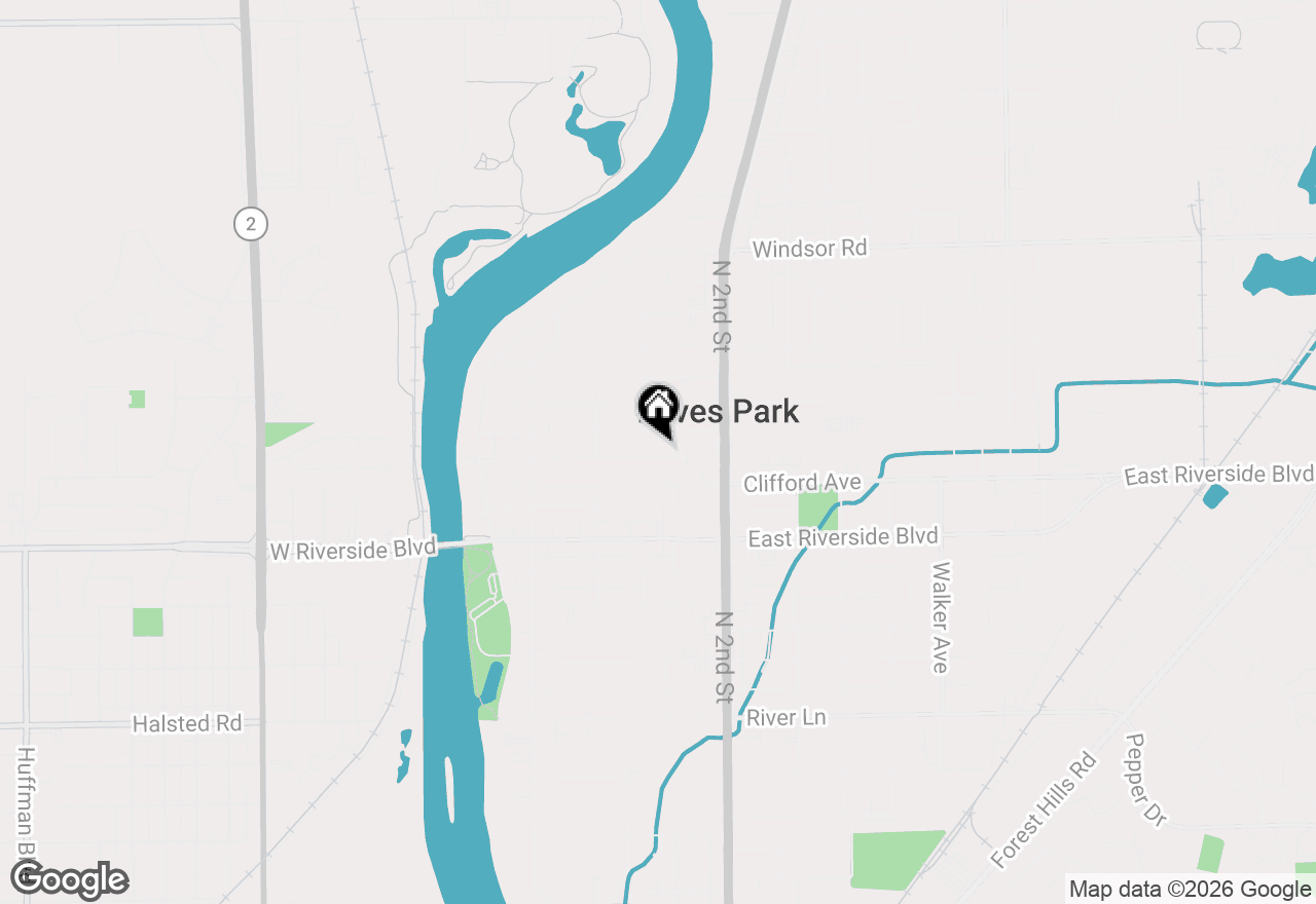 Map of 336 Belteberg Road, Loves Park, IL 61111