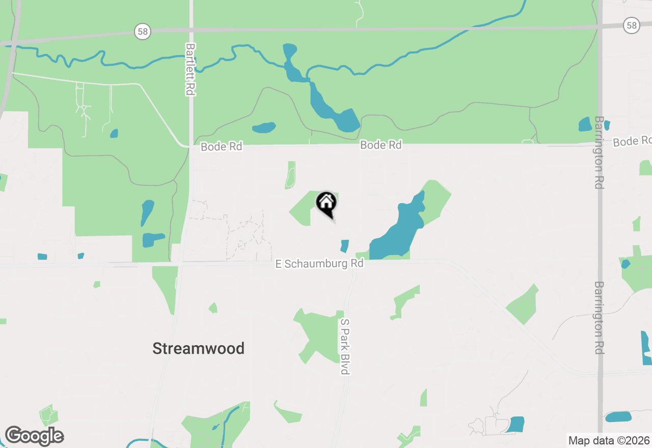 Map of 549 E Shag Bark Lane #E, Streamwood, IL 60107
