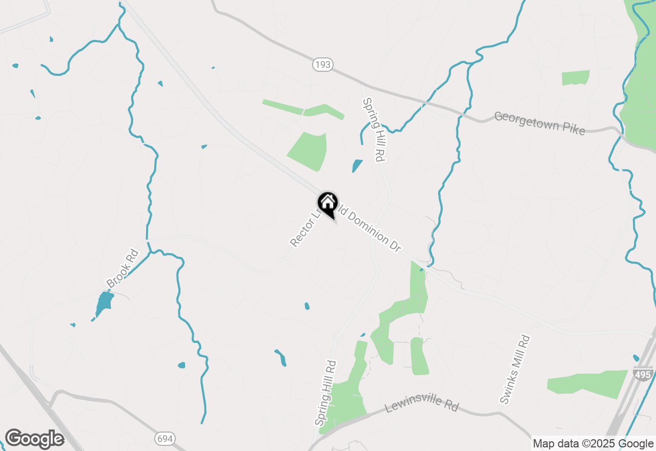 Map of 1060 Vista Drive, Mclean, VA 22102