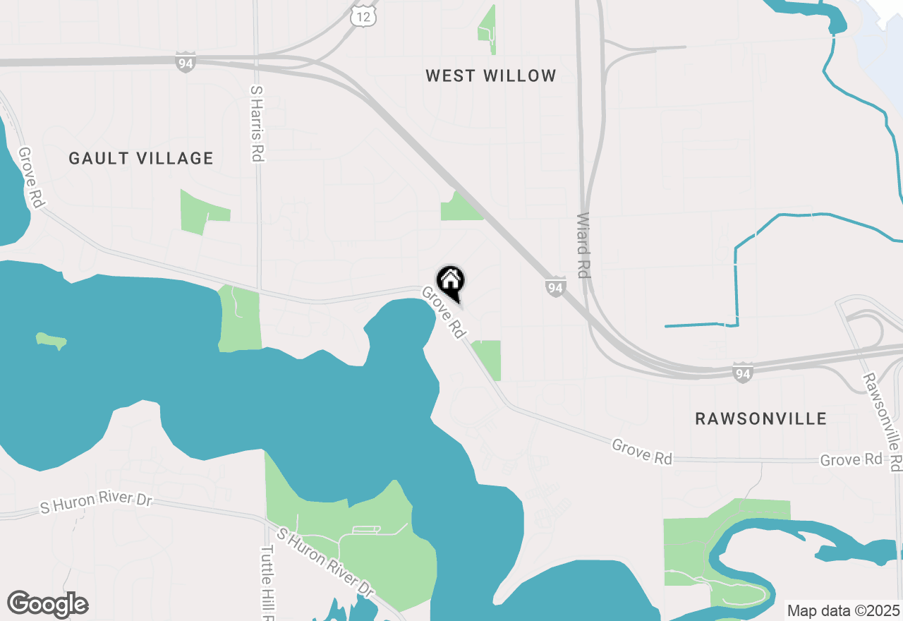 Map of 1949 Grove Road, Ypsilanti, MI 48198