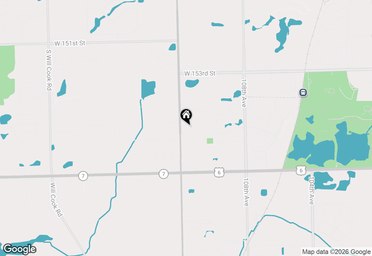 Map of 15625 Shenandoah Drive #15625, Orland Park, IL 60467