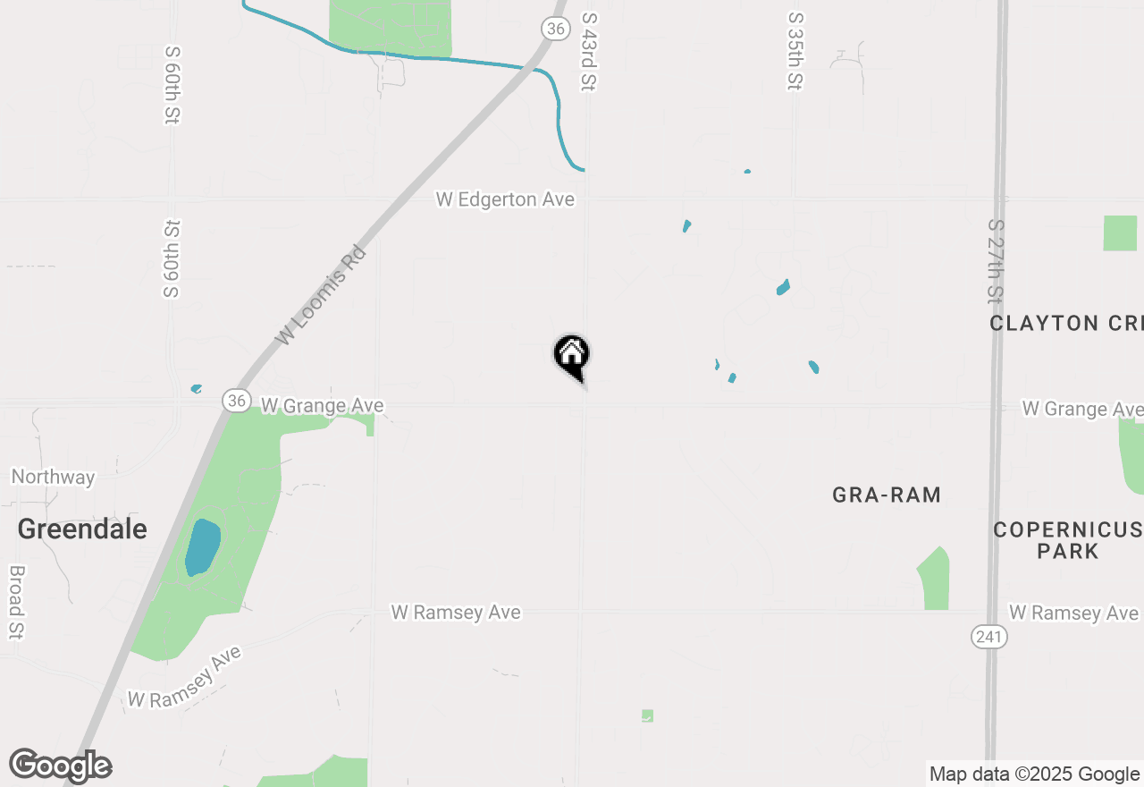 Map of 4300 W Grange Ave #8, Greenfield, WI 53220