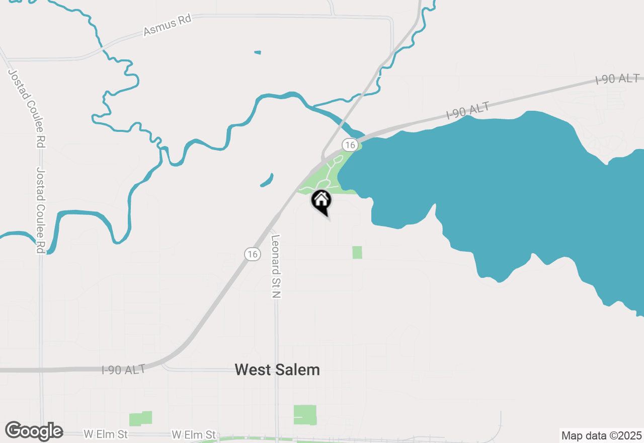 Map of 842 Winchester St, West Salem, WI 54669