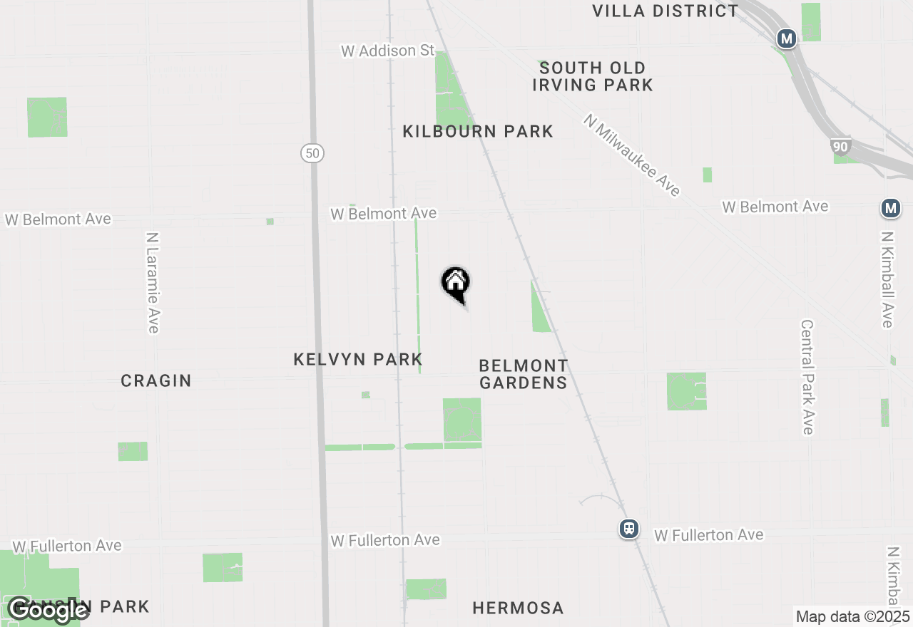 Map of 2930 N Kenneth Avenue, Chicago, IL 60641