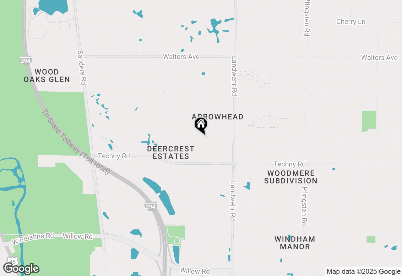 Map of 1845 Prairie Avenue, Northbrook, IL 60062