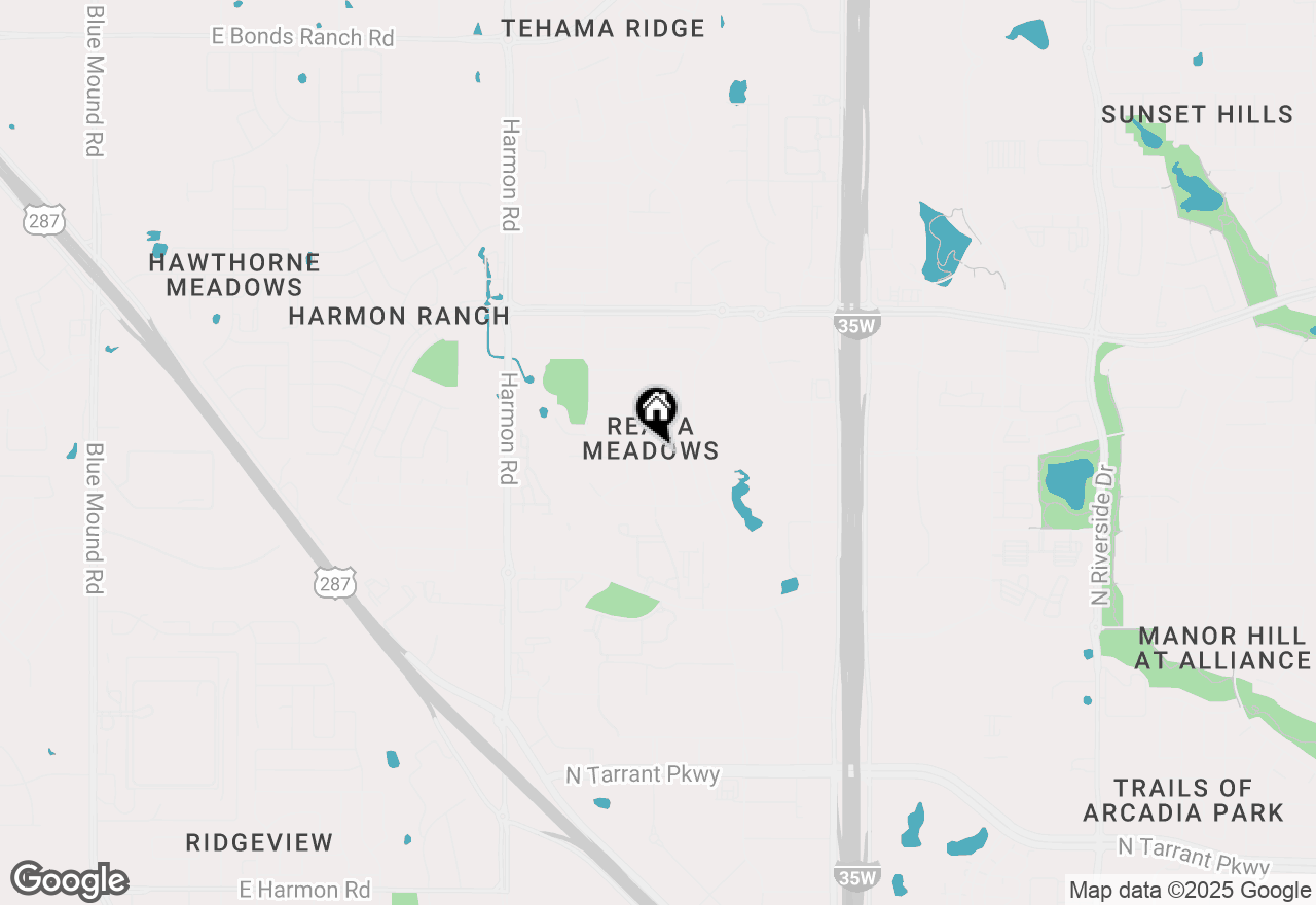 Map of 9260 Los Cabos Trail, Fort Worth, TX 76177