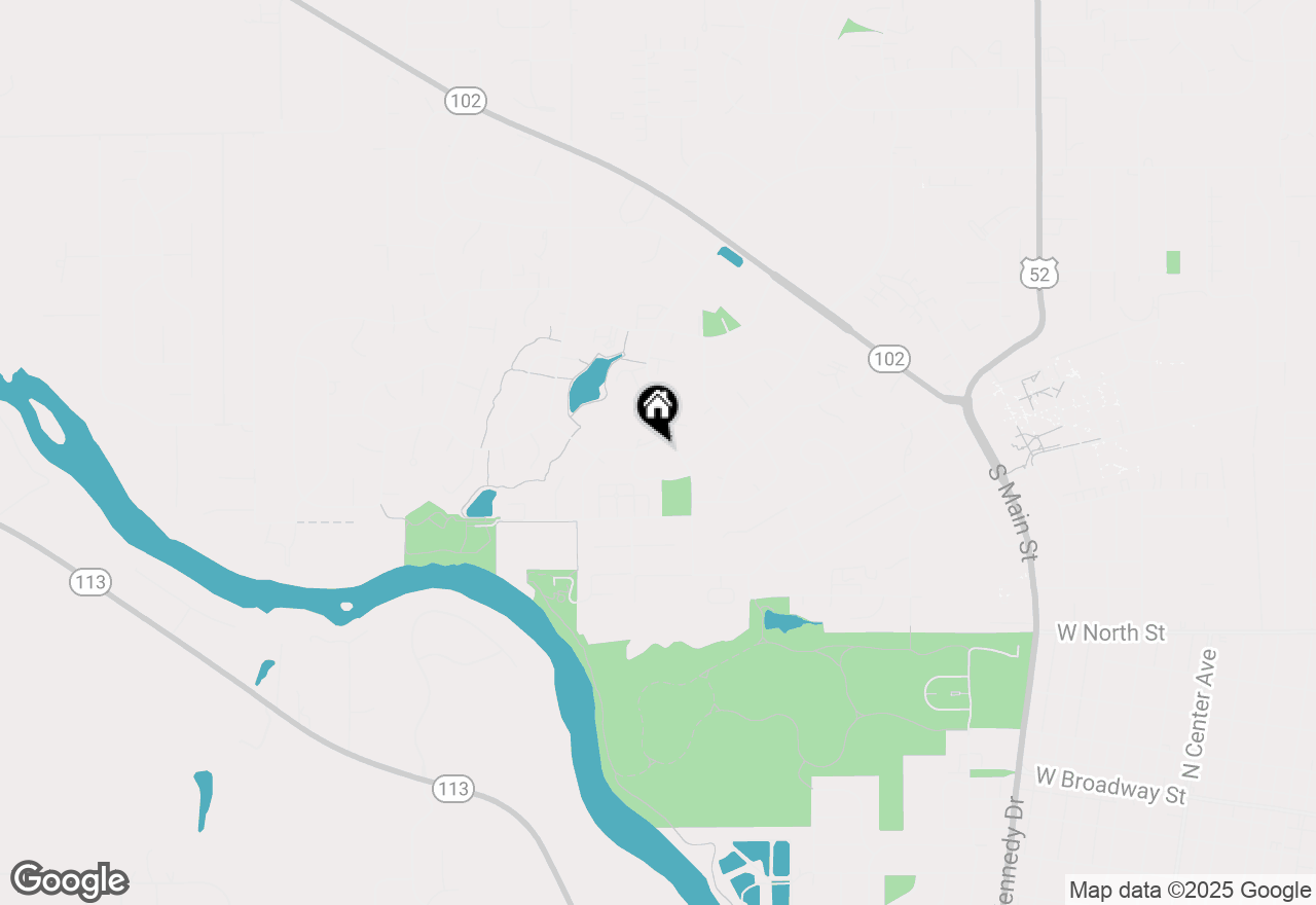 Map of 830 Exeter Turn #830, Bourbonnais, IL 60914