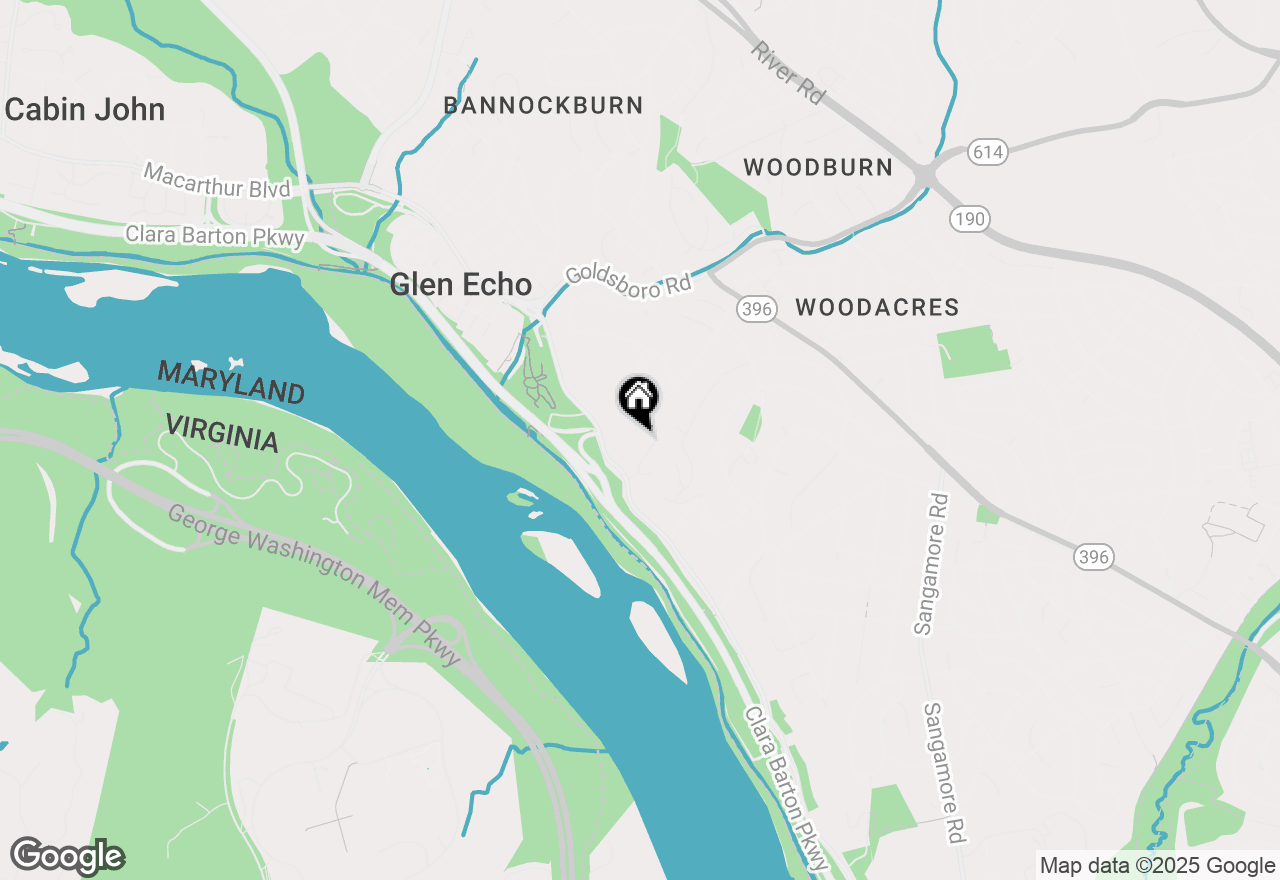 Map of 5651 Bent Branch Road, Bethesda, MD 20816