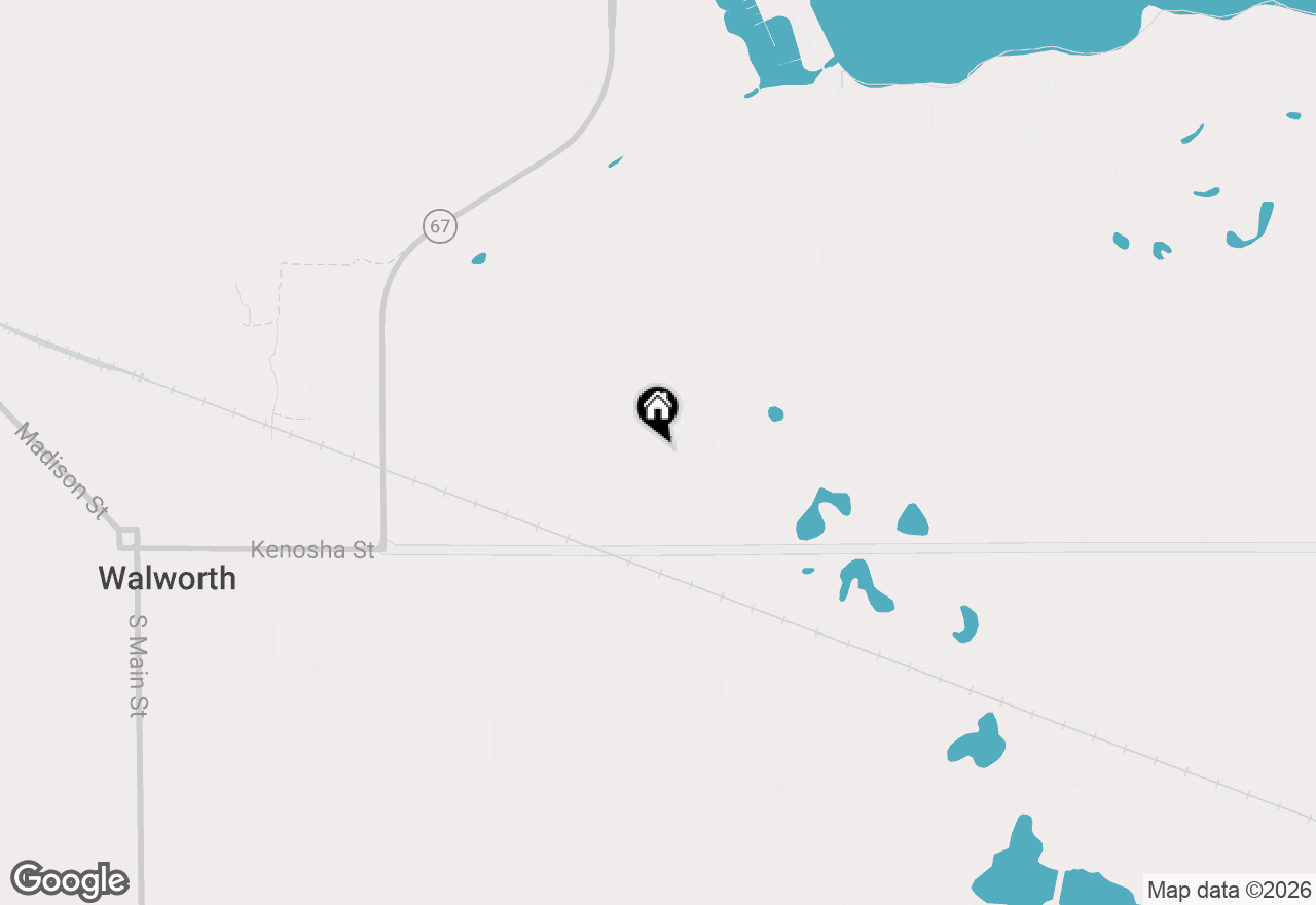 Map of 1069 Sauganash Dr, Fontana, WI 53125