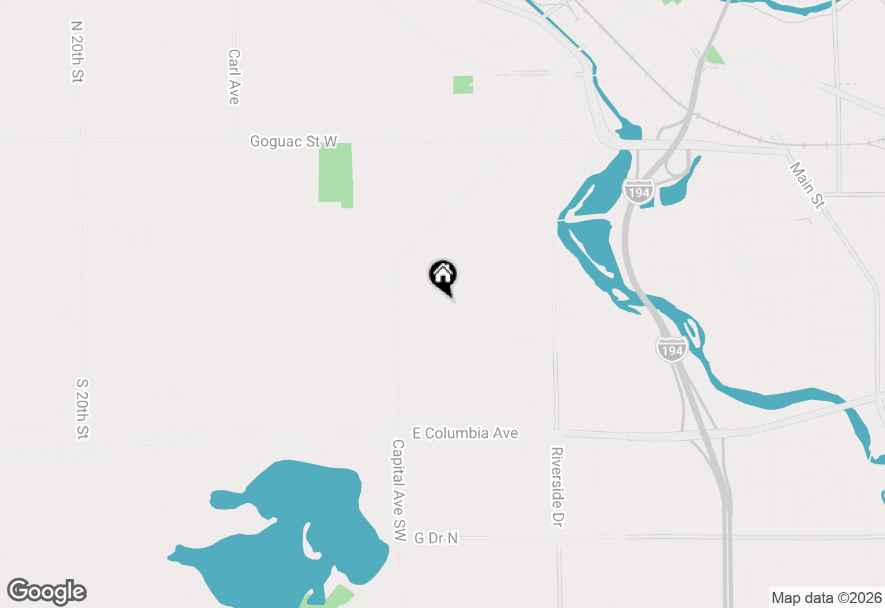 Map of 1 Grand Boulevard, Battle Creek, MI 49015