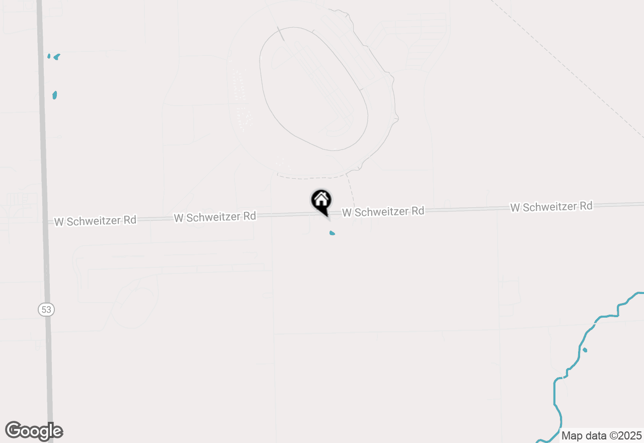 Map of 18215 Schweitzer Road W, Elwood, IL 60421