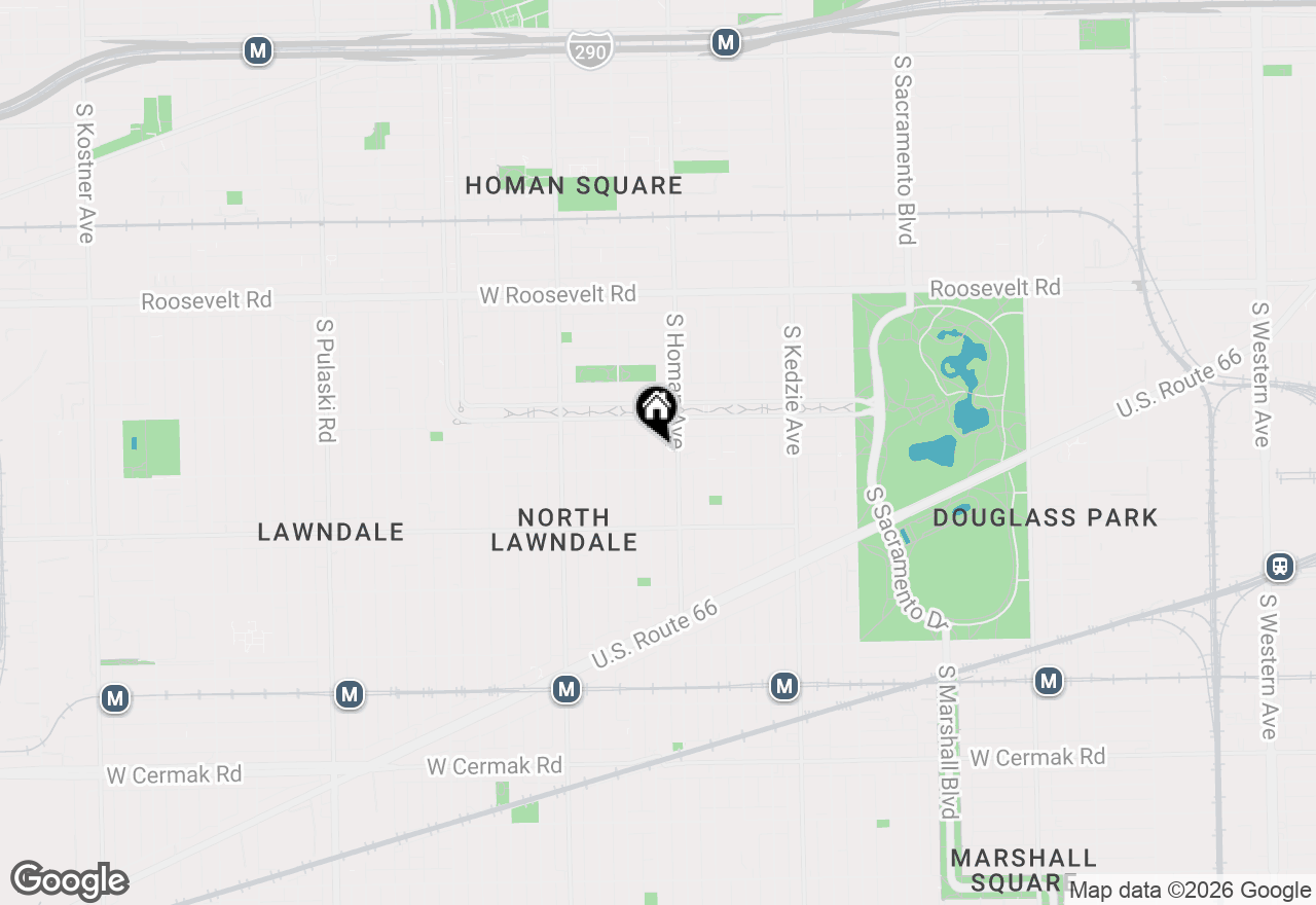 Map of 1435 S Trumbull Avenue, Chicago, IL 60623