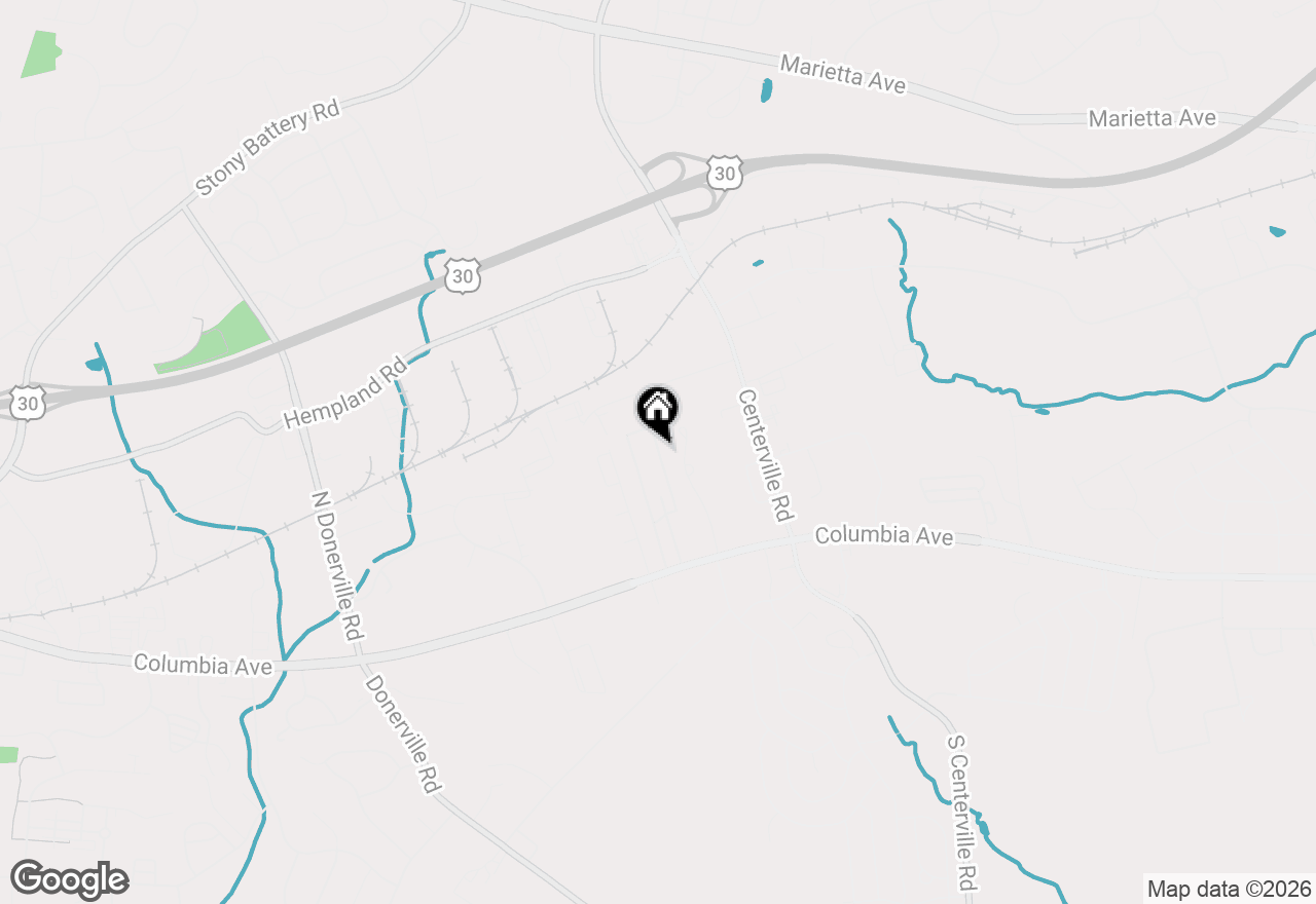 Map of 126 Madge Drive, Lancaster, PA 17603