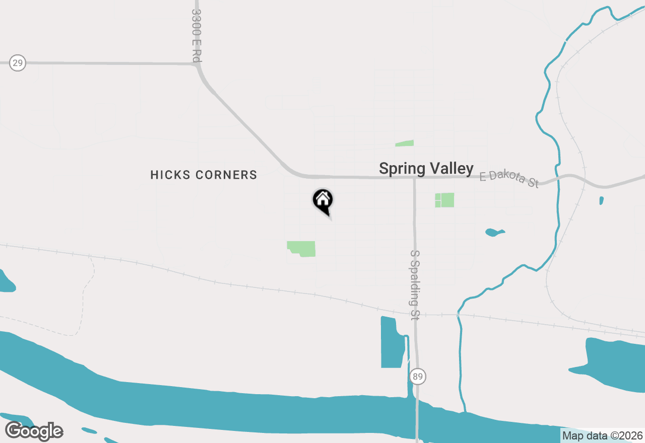 Map of 518 W Saint Paul Street, Spring Valley, IL 61362