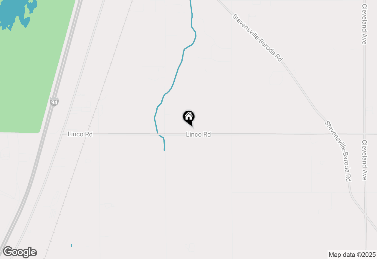 Map of 2757 W Linco Road, Stevensville, MI 49127