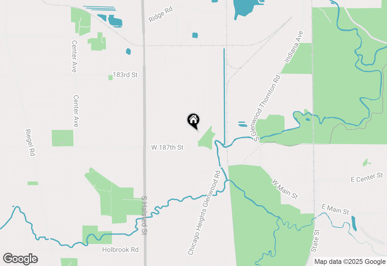 Map of 251 N Pleasant Drive, Glenwood, IL 60425