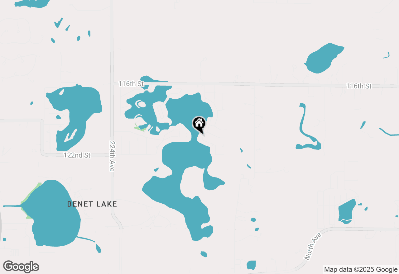 Map of 12026 214th Ave, Bristol, WI 53104