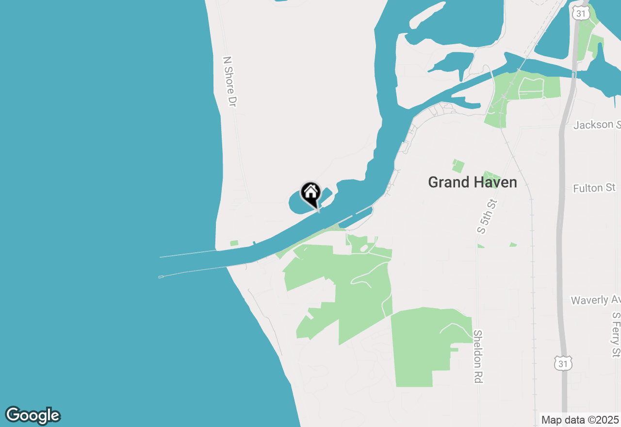 Map of 20031 Berwyck Drive #B18, Spring Lake, MI 49456