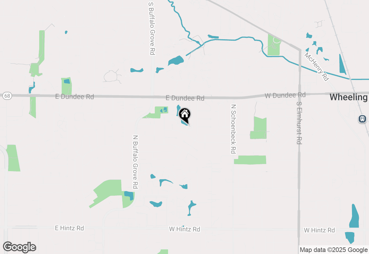 Map of 225 Lake Boulevard #546, Buffalo Grove, IL 60089