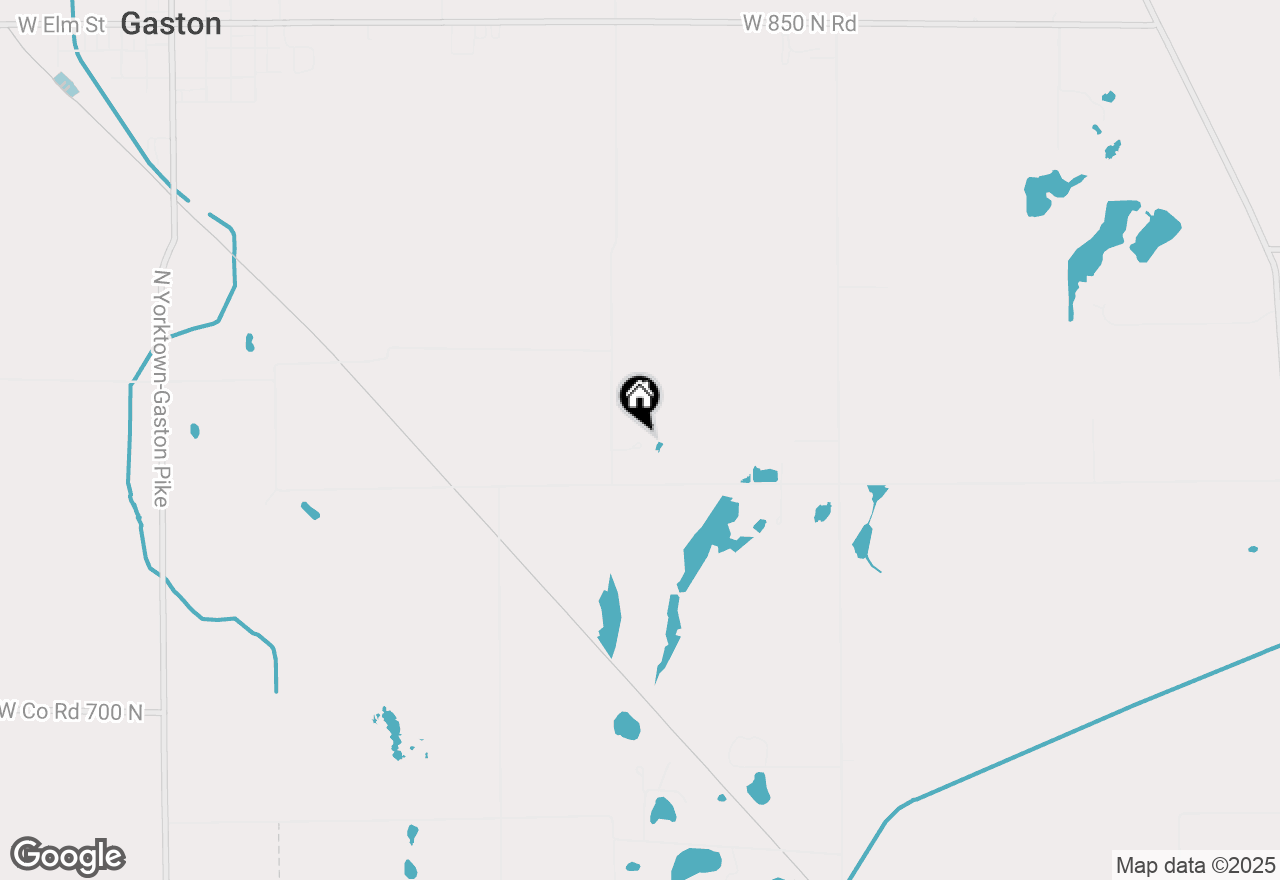 Map of 12200 N County Road 500 W, Gaston, IN 47342