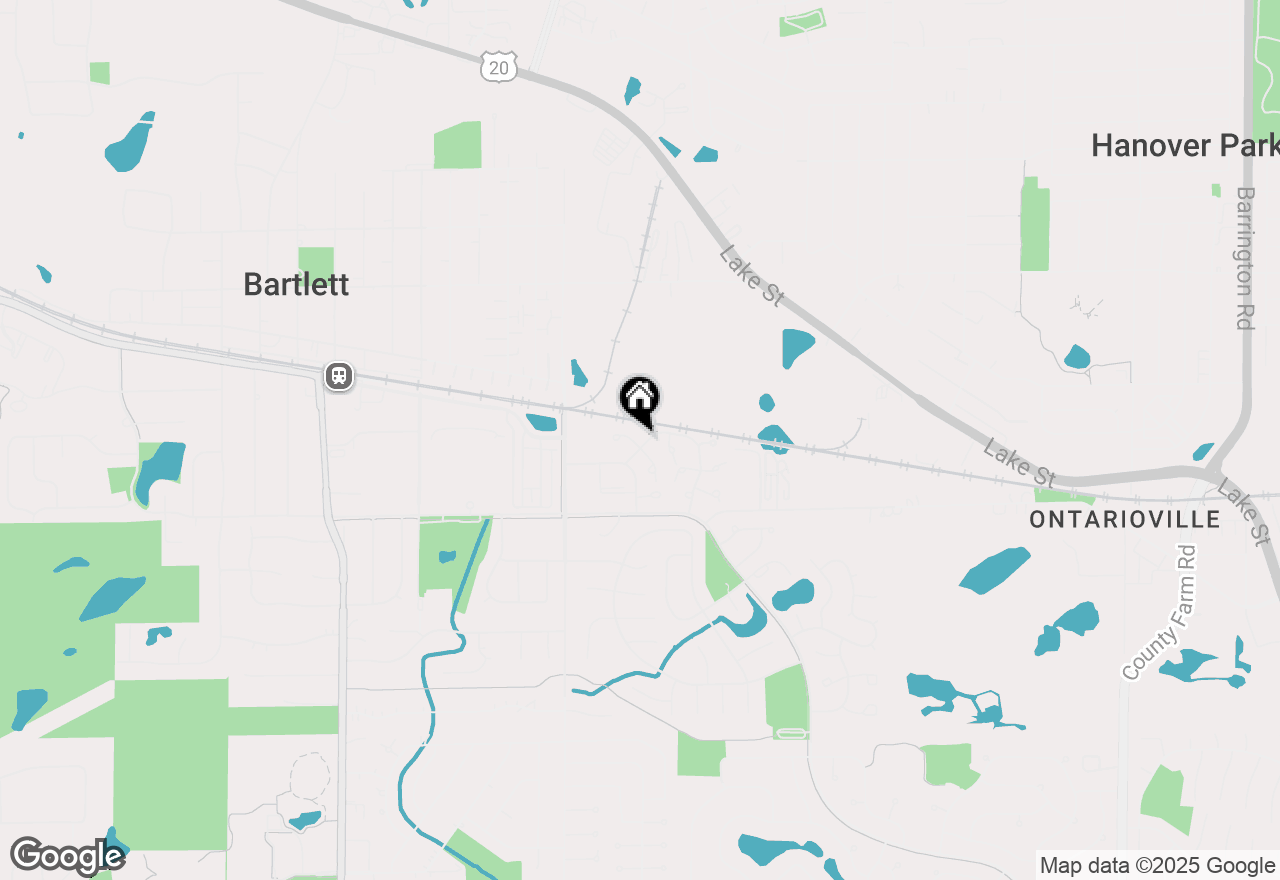 Map of 652 Mallard Court #C1, Bartlett, IL 60103