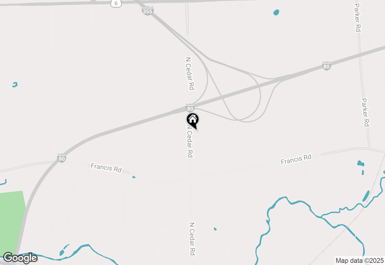 Map of 1432 N Cedar Road, New Lenox, IL 60451