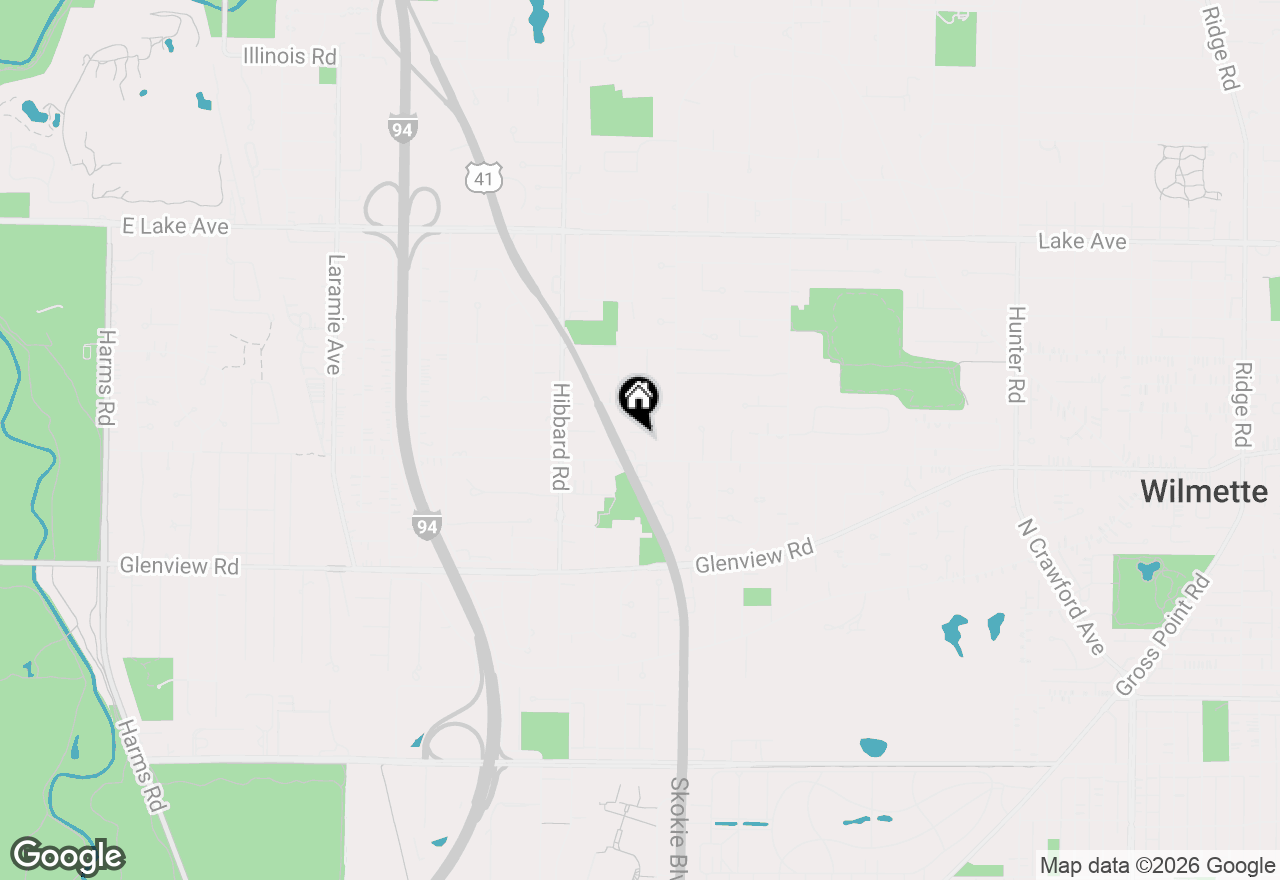 Map of 2931 Greenleaf Avenue, Wilmette, IL 60091