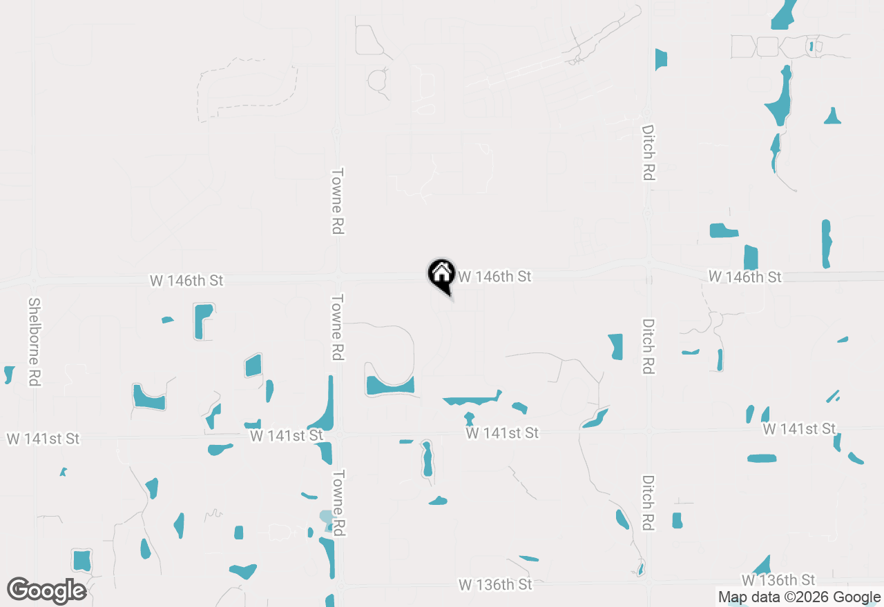 Map of 14531 Elsmere Lane, Carmel, IN 46074
