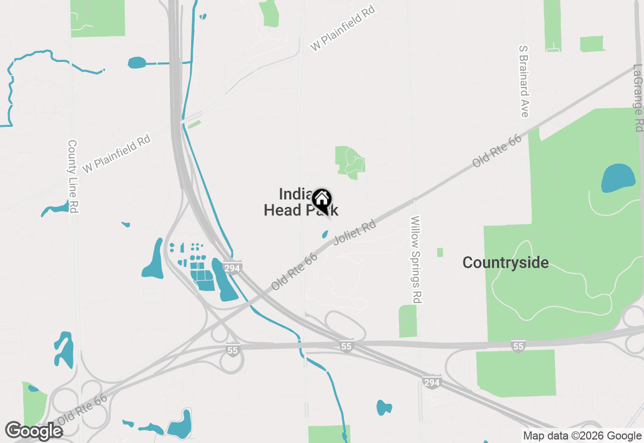 Map of 35 Shawnee Trail #1, Indian Head Park, IL 60525