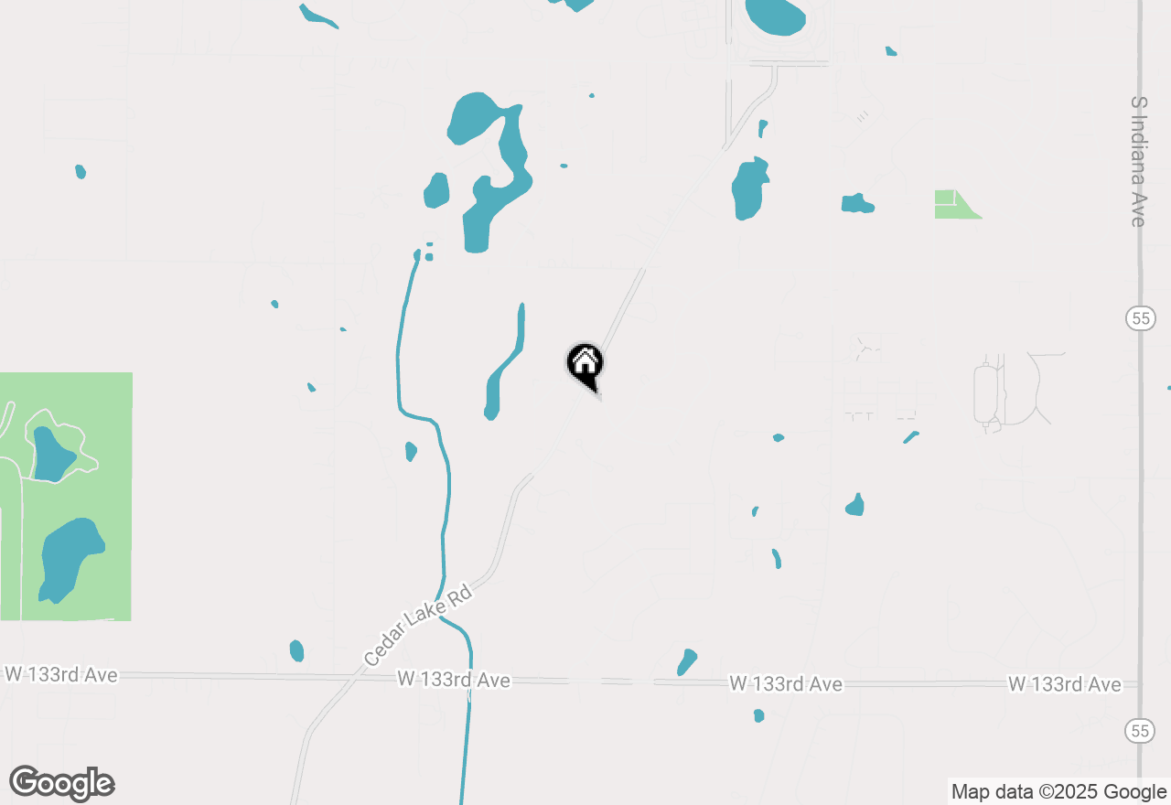 Map of 1079 Kleven Lane, Crown Point, IN 46307