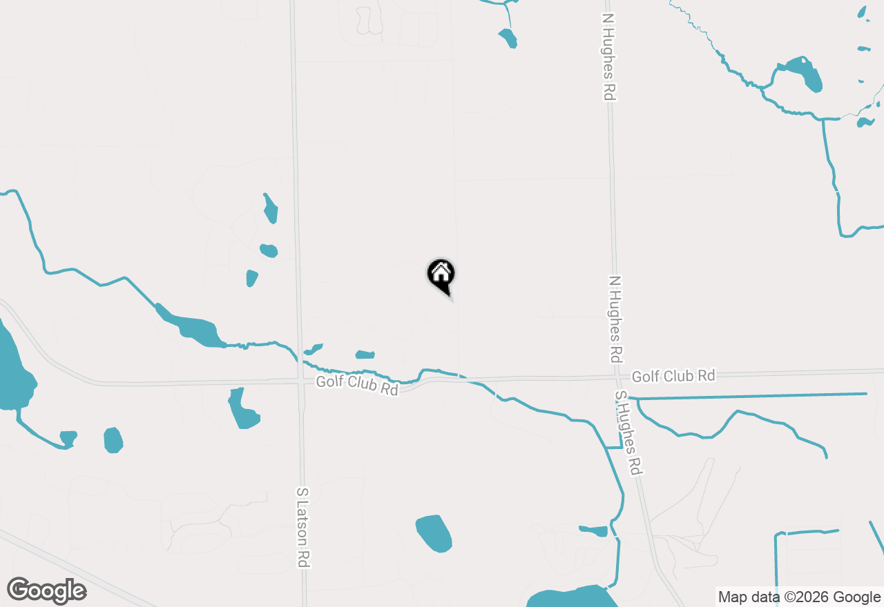 Map of 4462 Lily Drive, Howell, MI 48843