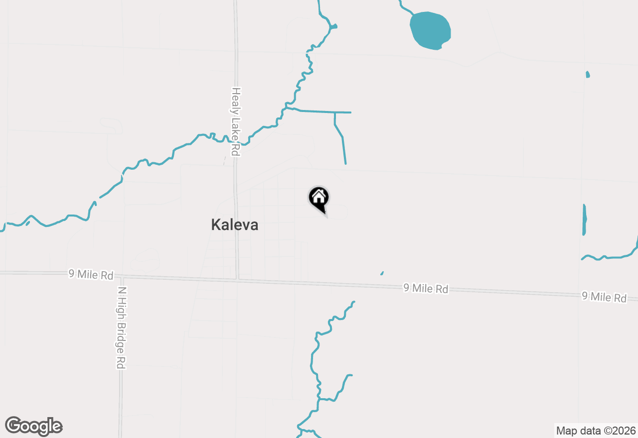 Map of V/L Bergstrom Drive, Kaleva, MI 49645