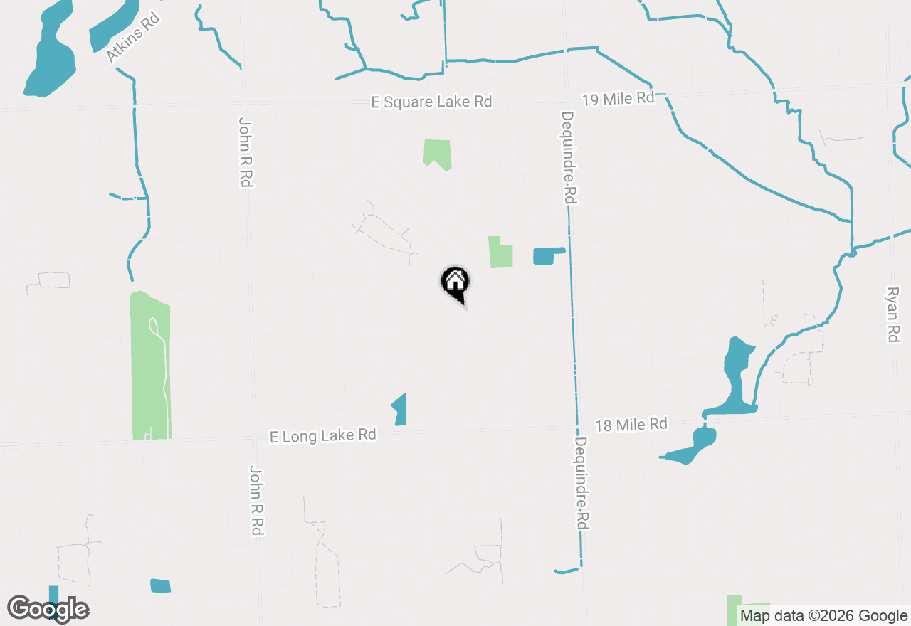 Map of 5363 English Drive, Troy, MI 48085