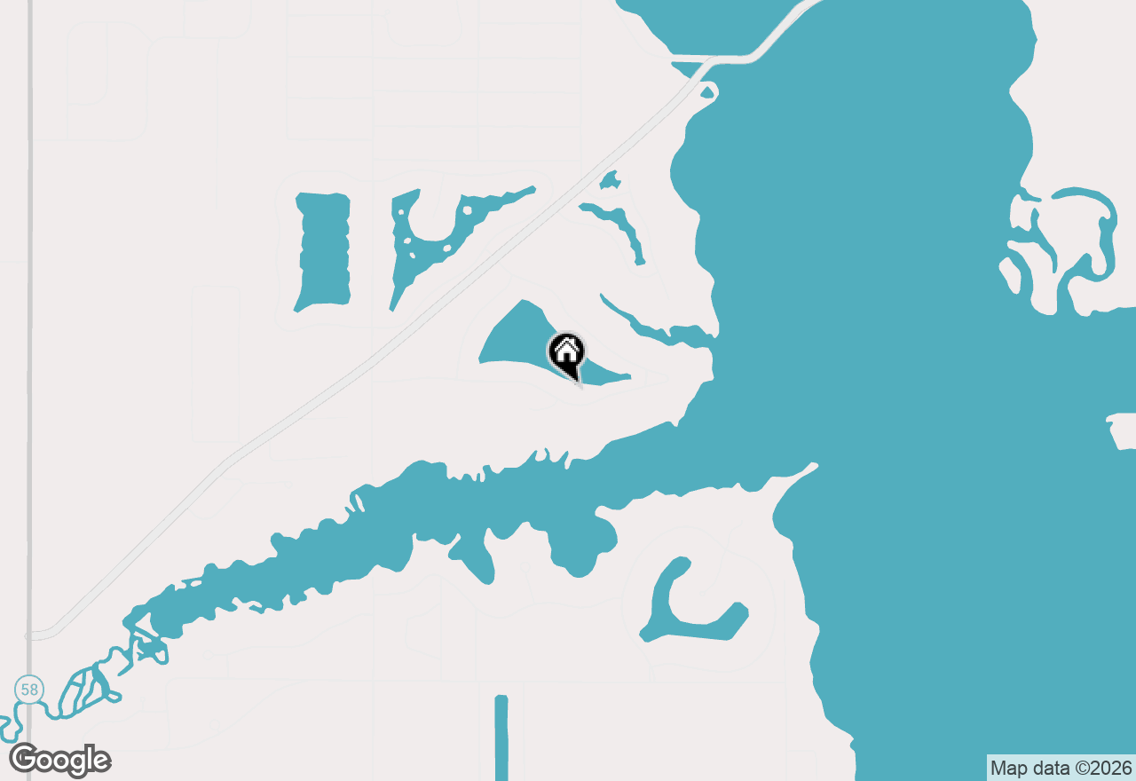 Map of W5512 North Shore Drive, New Lisbon, WI 53950