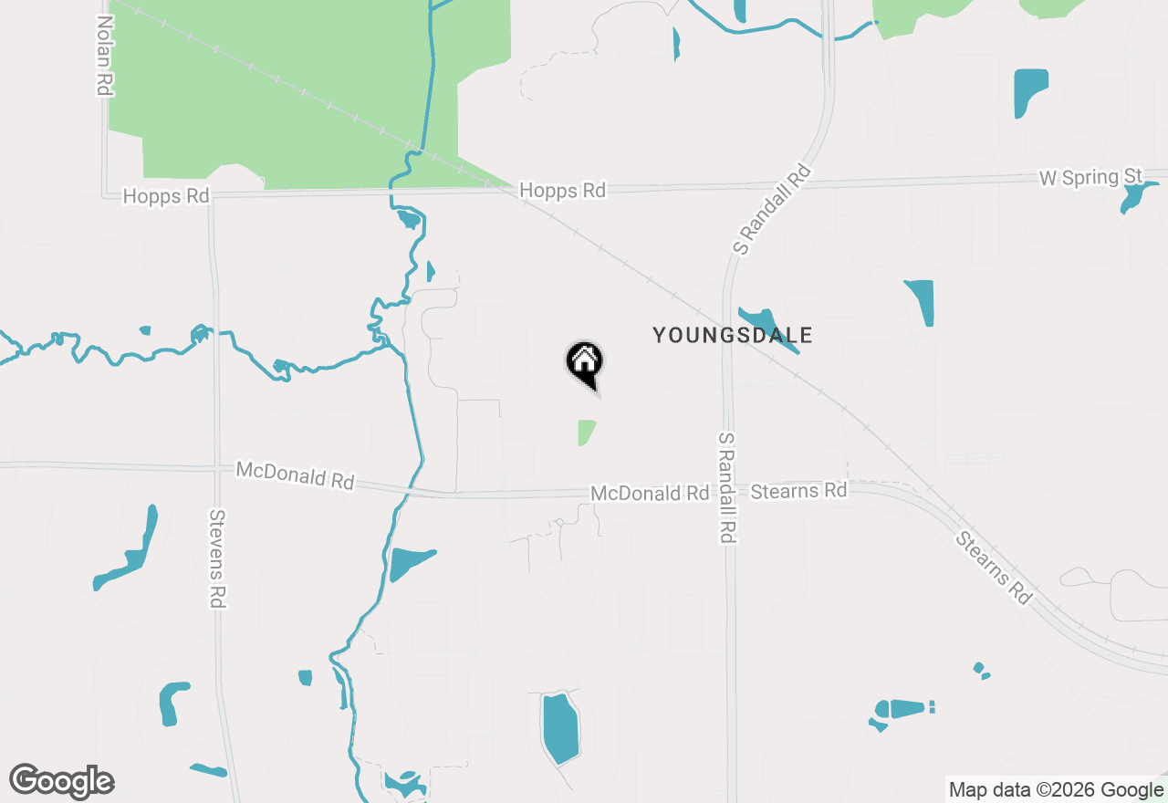 Map of 2070 Holt Lane, South Elgin, IL 60177