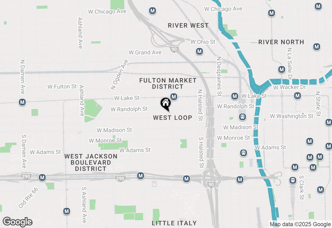 Map of 115 N Carpenter #426, Chicago, IL 60607